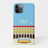 Gele lifttram Case-Mate iPhone case (Achterkant)