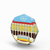 Gele  lifttram fotoblokken (Rechts)