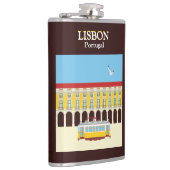 Gele  lifttram heupfles (Rechts)