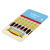 Gele  lifttram magneet (Linkerzijde)