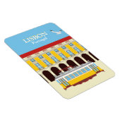 Gele  lifttram magneet (Rechterzijde)