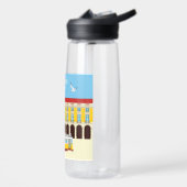 Gele  lifttram waterfles (Links)