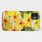 gele lila bloemen Case-Mate iPhone case (Achterkant (horizontaal))