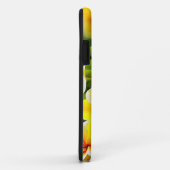 gele lila bloemen Case-Mate iPhone case (Achterkant/rechts)