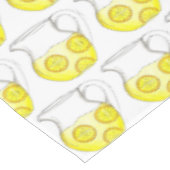 Gele limonade limonade Drink in pap Tafelkleed (Gekanteld)