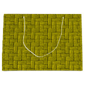 Gele Lincoln Logs Gift Bag Groot Cadeauzakje (Voorkant)