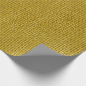 Gele linnen textuur camouflage fotoachtergrond. cadeaupapier (Hoek)