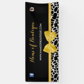 Gele Lint Boutique Banner (Verticaal)