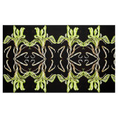 Gele lis stof (Fat Quarter)