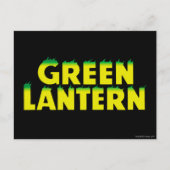 Gele Logo flames Briefkaart (Voorkant)