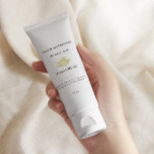 Gele lotus handcrème huidverzorging sticker