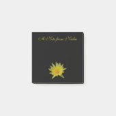 Gele Lotus Waterlily Post-it Notes (Voorkant)