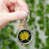 Gele Lotus Waterlily Sleutelhanger (Hand)