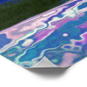 Gele luimertrui in Poster met de Rain Art (Hoek)