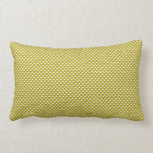 Gele lumbar pillow kussen