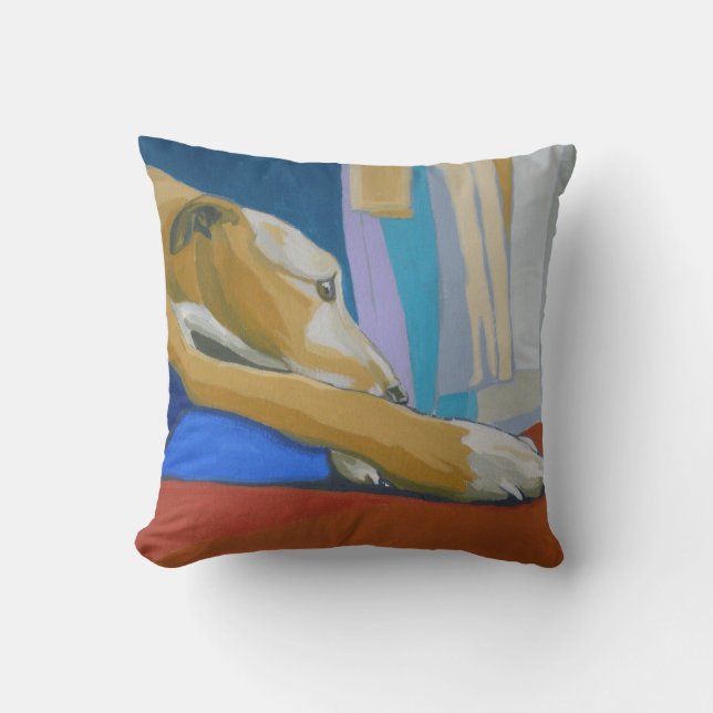 Gele lurkkussens kussen (Voorkant)