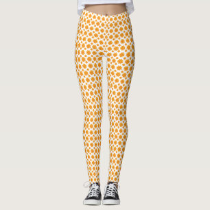 Gele Madelief Leggings