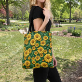 Gele Madeliefjes Boodschappentas Tote Bag