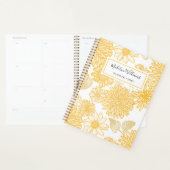Gele madeliefjes en dahlia's | Gepersonaliseerd 20 Planner (Display)