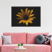 Gele Madeliefjes op Canvas Print (Insitu (Woonkamer))