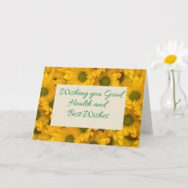 Gele madeliefjes worden beter kaart