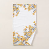  gele maffiaklok bad handdoek (Handdoek)