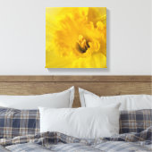 gele maffodil canvas afdruk (Insitu (Slaapkamer))