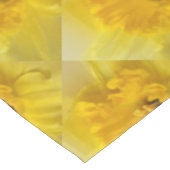 gele maffodil tafelkleed (Gekanteld)