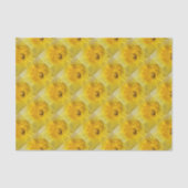 gele maffodil tissuepapier (Voorkant)