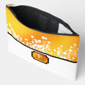 Gele magische bloemen etui (Open)