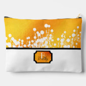 Gele magische bloemen etui (Achterkant)