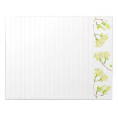 Gele Magnolia's op een groot Notitieblok (Voorkant)