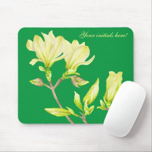 Gele Magnolias op een Muismat
