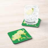 Gele Magnolias op een Onderzetter (Rechterzijde)