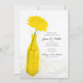 Gele Mama op Witte Viering van het Leven Memorial Kaart (Voorkant)