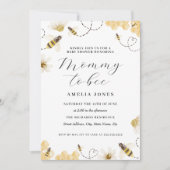 Gele mammie om Baby shower te worden Kaart (Voorkant)