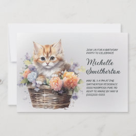 Gele Mand Met Bloemen Voor Vrouw Verjaardag  Kaart