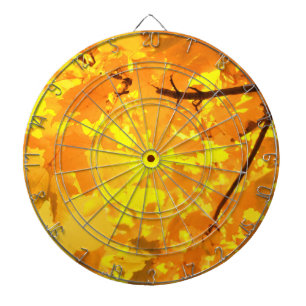 Gele Maple Dart Board Dartbord