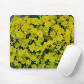 Gele Margarita Daisy Mousepad Muismat (Met muis)