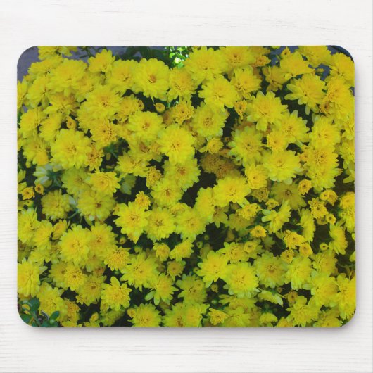 Gele Margarita Daisy Mousepad Muismat (Voorkant)
