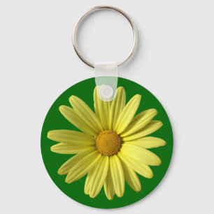 Gele Margriet Sleutelhanger