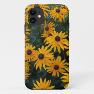 Gele margriet tuin bloemen. iPhone 11 hoesje