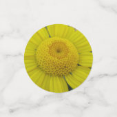  gele marguerite confetti (Kleine voorkant)