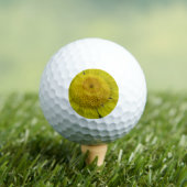 gele marguerite golfballen (Insitu Shirt)