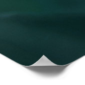 Gele mariglod Flower Macro Abstract Poster (Hoek)