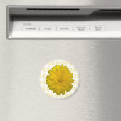 Gele Marigold Magnet (Insitu (Vaatwasser))