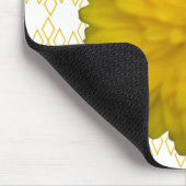 Gele marigold Mousepad Muismat (Hoek)