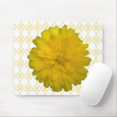 Gele marigold Mousepad Muismat (Met muis)
