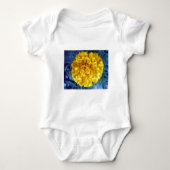 Gele marigold romper (Voorkant)