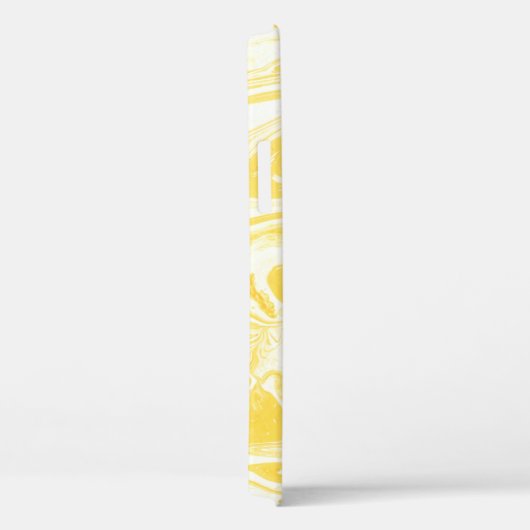 Gele marmertextuur. Handtekening Case-Mate iPhone Case (Achterkant / Rechts)